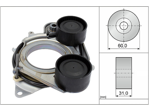 M.BENZ W177-205-213 M264 KAYIŞ GERGİ KASNAĞI A2642000070