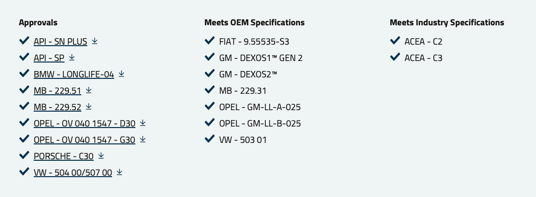 WOLF TAM SENTETIK MOTOR YAĞI OFFICIALTECH 5W30 C3 LL III 5L