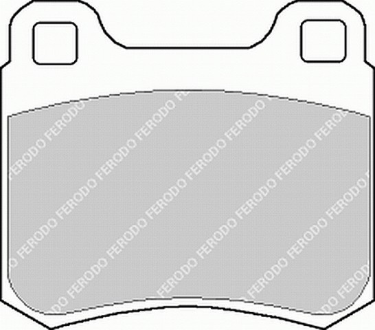 M.BENZ W124-202 ARKA FREN BALATASI 0004209820
